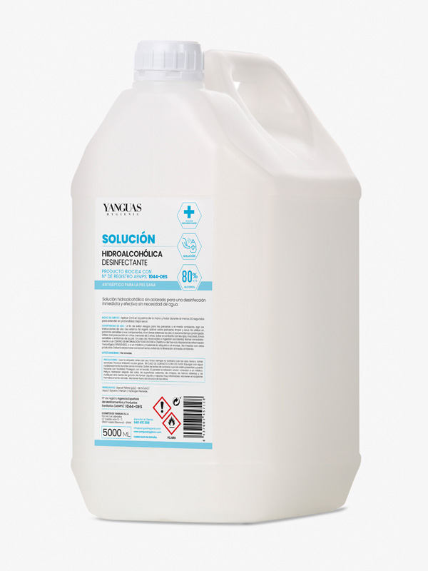 Spray Hidroalcoholico Desinfectante Biocida - 5L