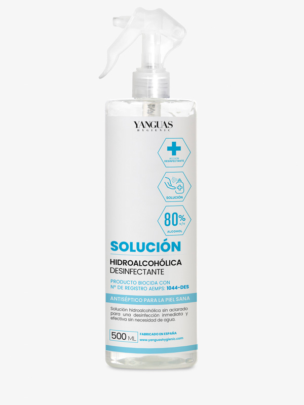 Spray Hidroalcoholico Desinfectante Biocida - 500 ml